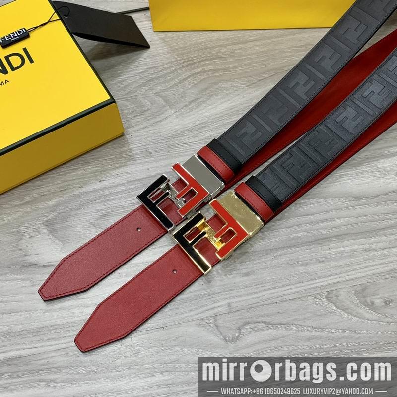 Fendi belt 38mmX95-125cm 7D04