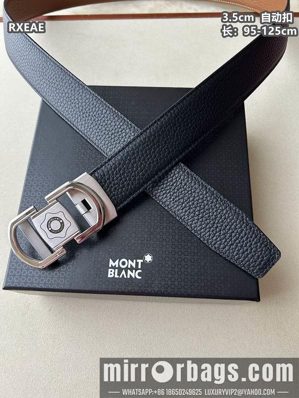 Montlanc belt 35mmX100-125cm 8L73