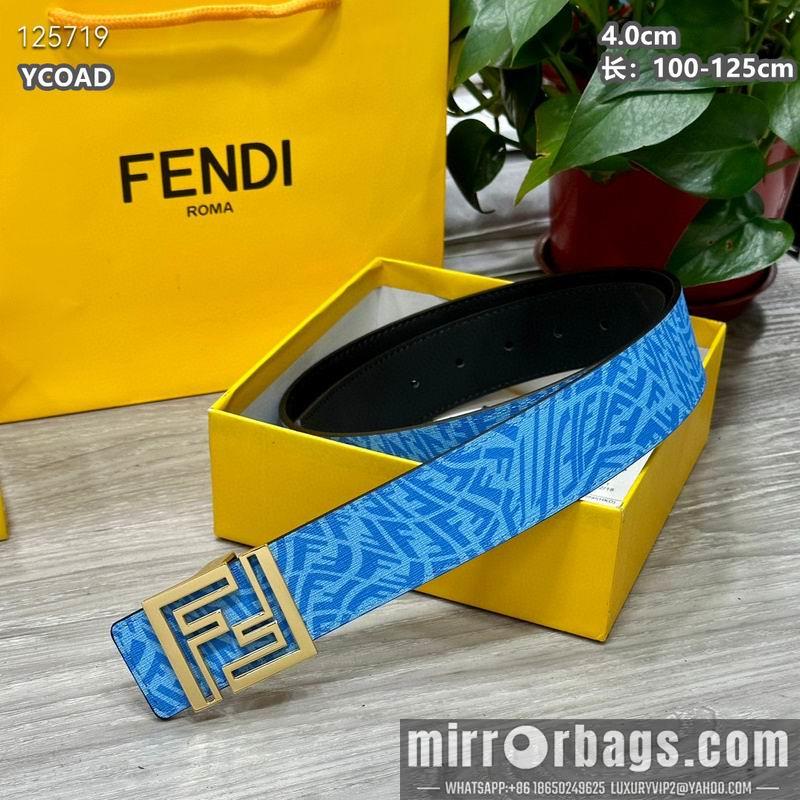 Fendi belt 40mmX100-125cm 8L12