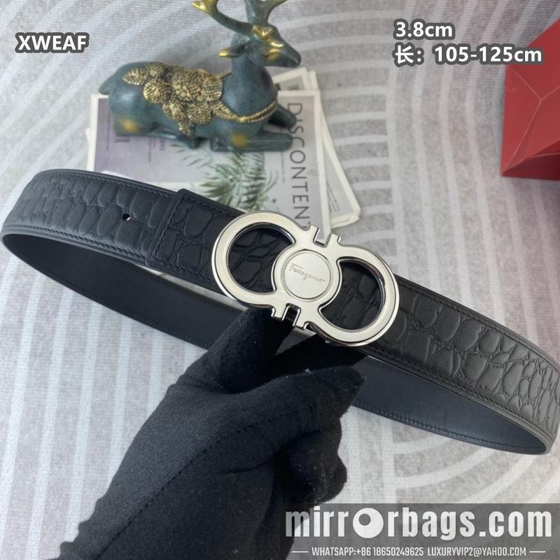 Ferragamo belt 38mmX105-125cm 8L23