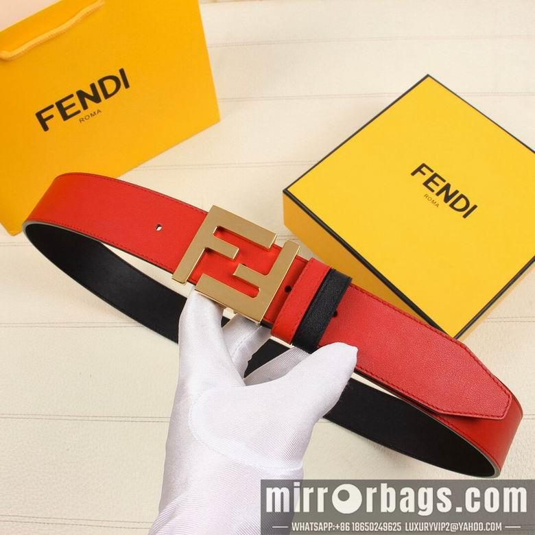 Fendi Belt 38mmX95-125cm 7D42