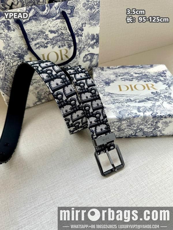 Dior belt 35mmX95-125cm 8L39