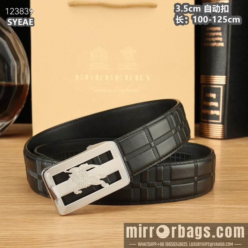 Burberry belt 35mmX100-125cm 8L78