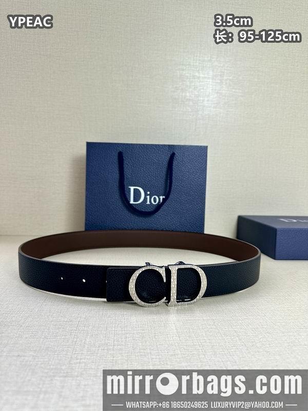 Dior belt 35mmX95-125cm 8L37