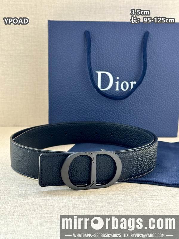 Dior belt 35mmX95-125cm 8L40