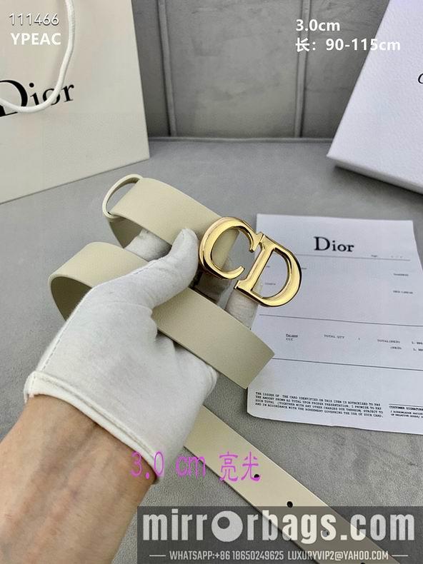 Dior Belt 30mmX90-115cm 8L07