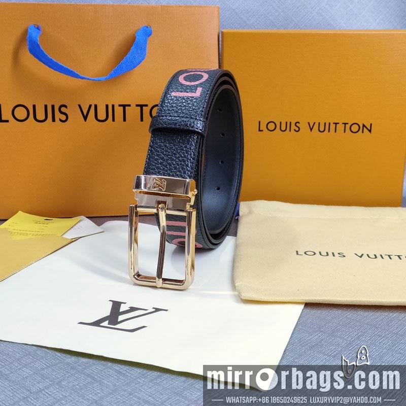 LV belt 35mmX90-125cm lb01