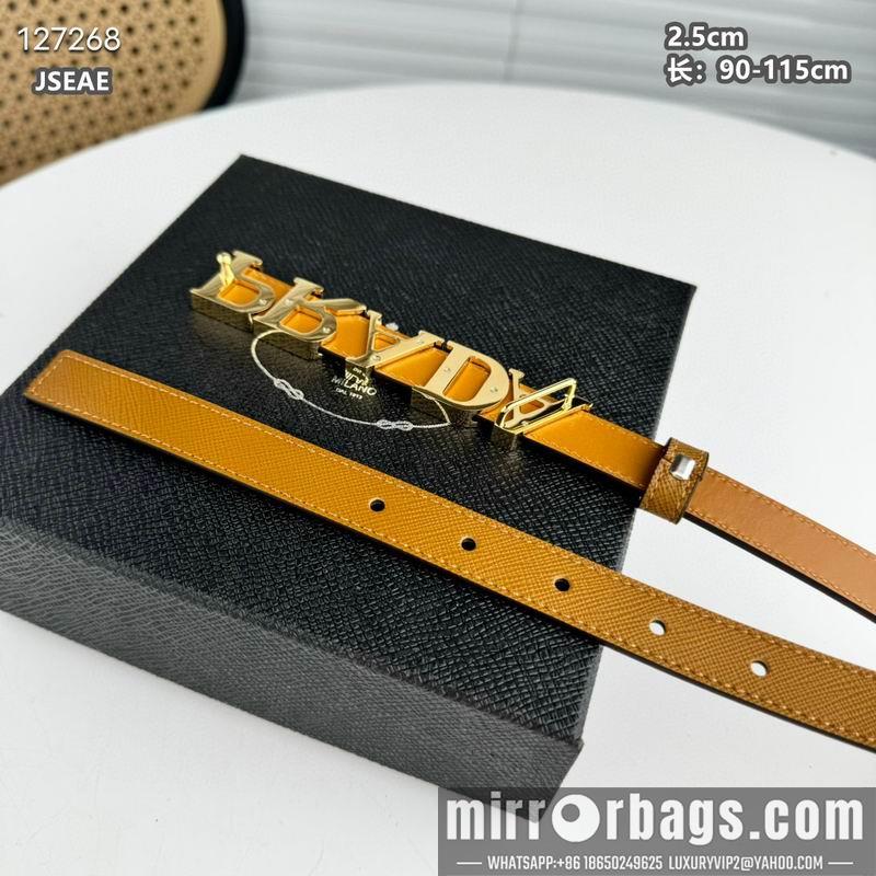 Prada belt 25mmX90-115cm 8L04