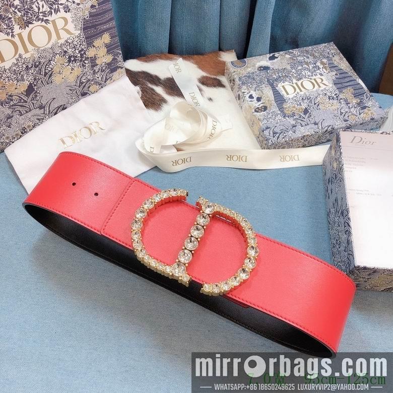 Dior Belt 70mmX95-125cm 7d06