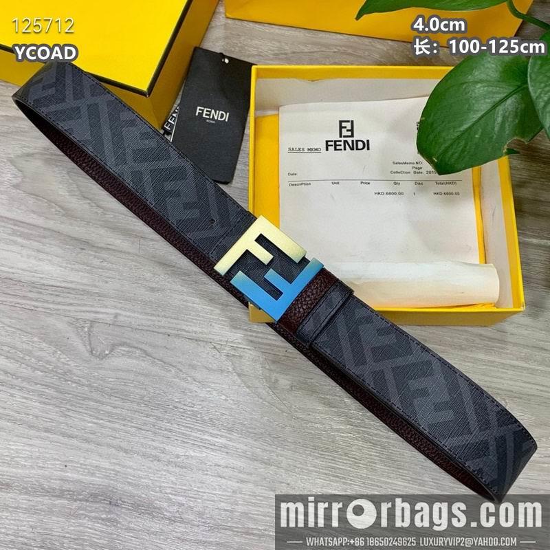 Fendi belt 40mmX100-125cm 8L15