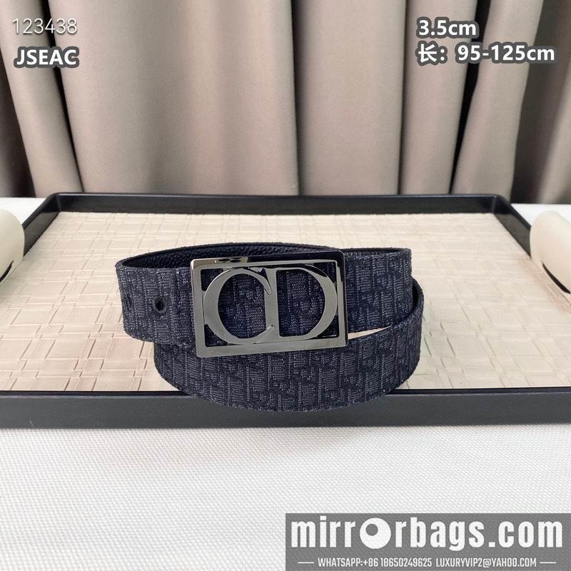 Dior belt 35mmX95-125cm 8L25