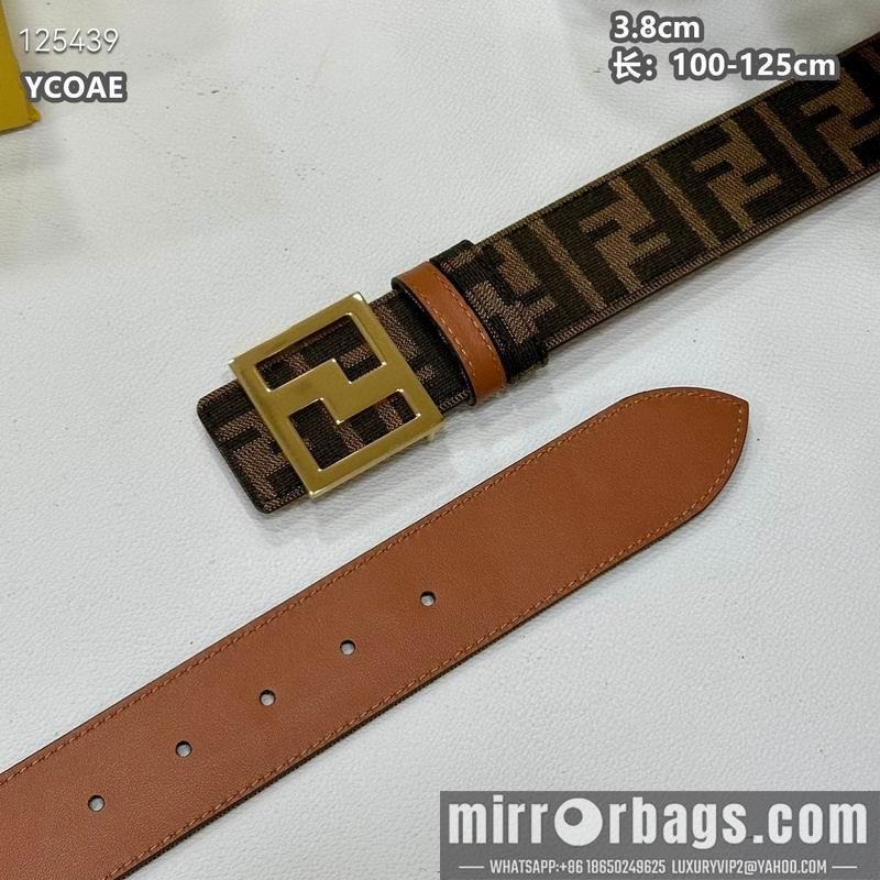 Fendi belt 38mmX100-125cm 8L14