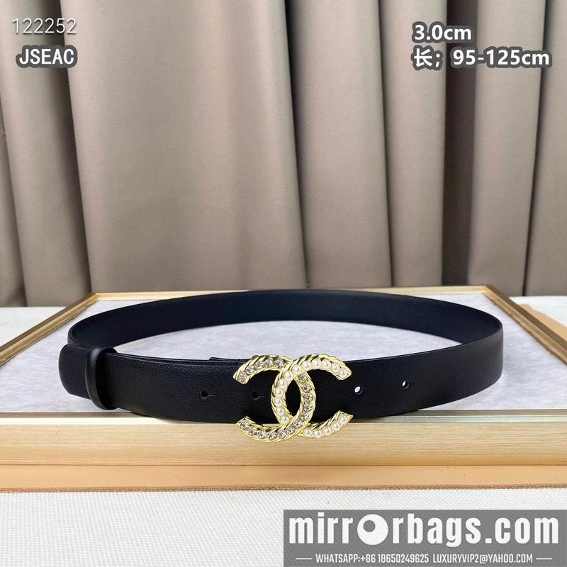 Chanel belt 30mmX95-125cm 8L27