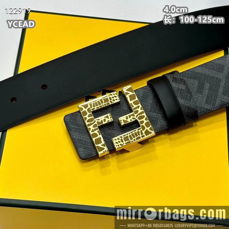 Fendi belt 40mmX100-125cm 8L90