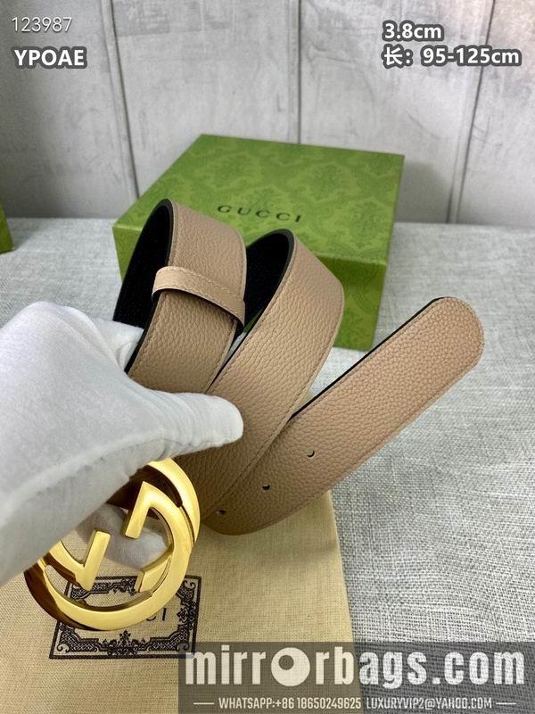Gucci belt 38mmX95-125cm 8L10