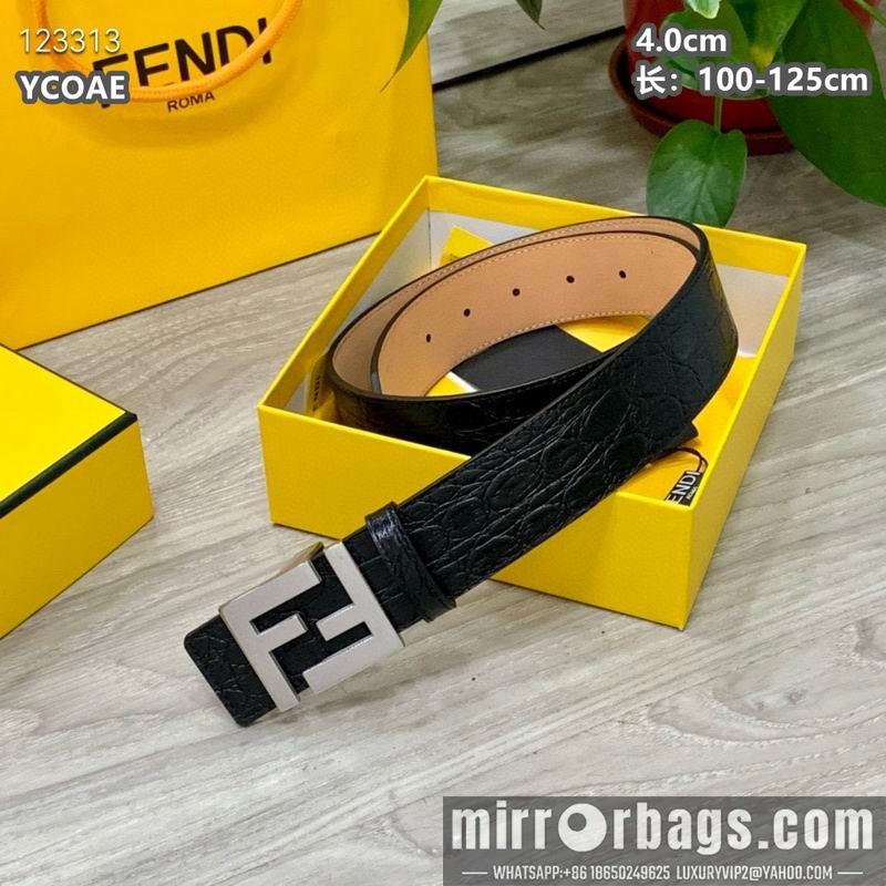 Fendi belt 40mmX100-125cm 8L50