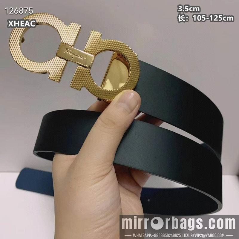 Ferragamo belt 35mmX105-125cm 8L108