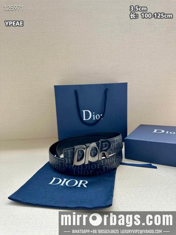 Dior belt 35mmX100-125cm 8L29