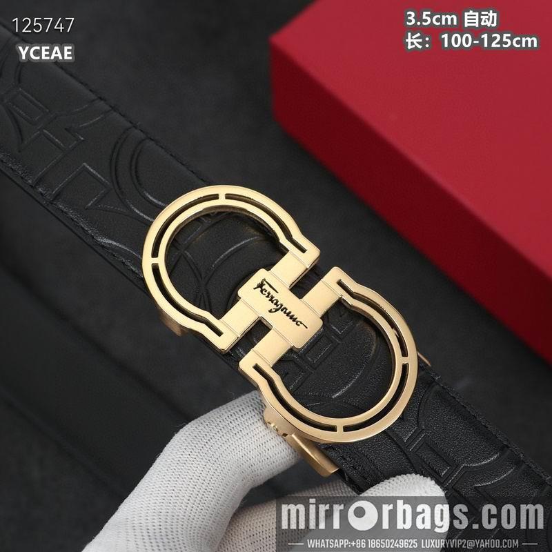 Ferragamo belt 35mmX100-125cm 8L01