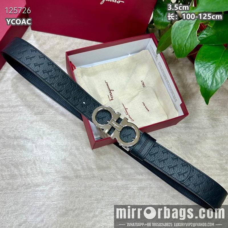 Ferragamo belt 35mmX100-125cm 8L28
