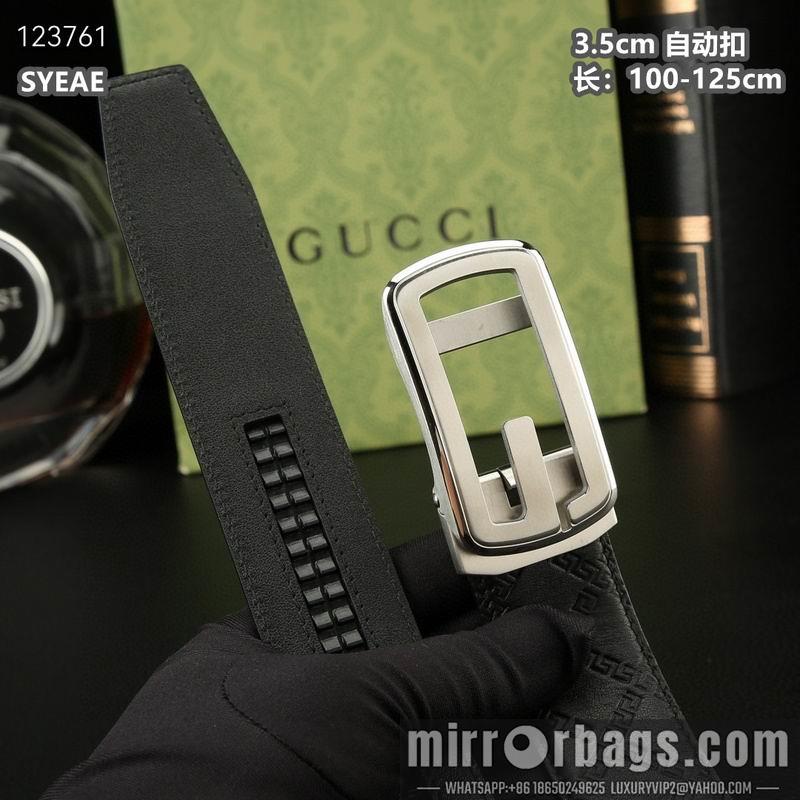 Gucci belt 35mmX100-125cm 8L49