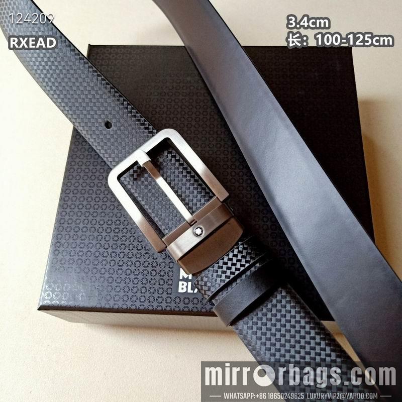 Montblanc belt 34mmX100-125cm 8L07
