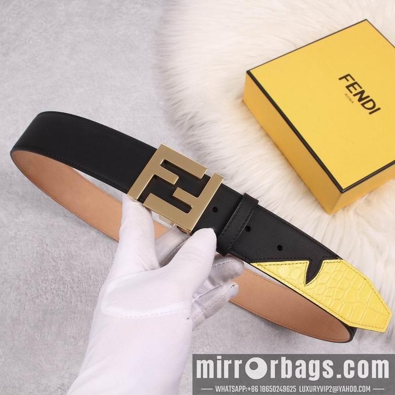 Fendi Belt 38mmX95-125cm 7D34