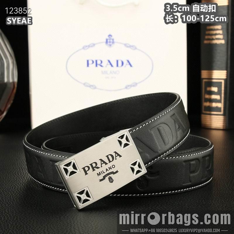 Prada belt 35mmX100-125cm 8L56