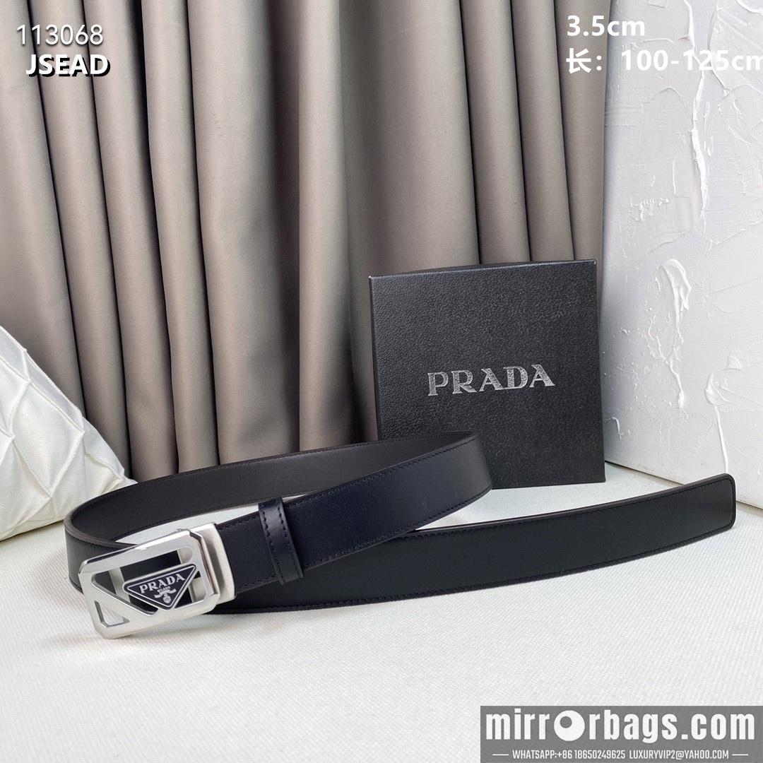 Prada belt 35mmX100-125cm 8L01