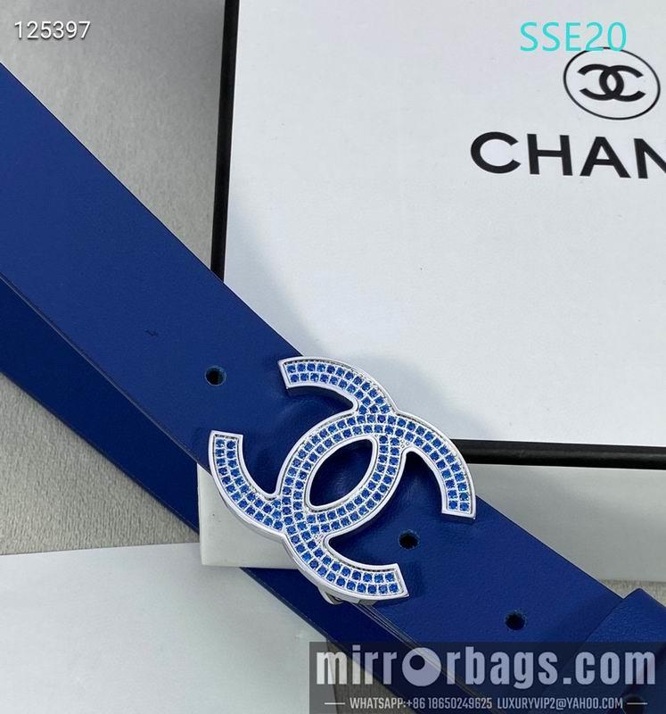 Chanel belt 30mmX95-125cm XH05