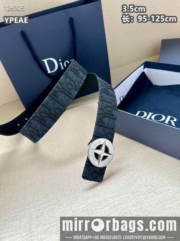 Dior belt 35mmX95-125cm 8L19