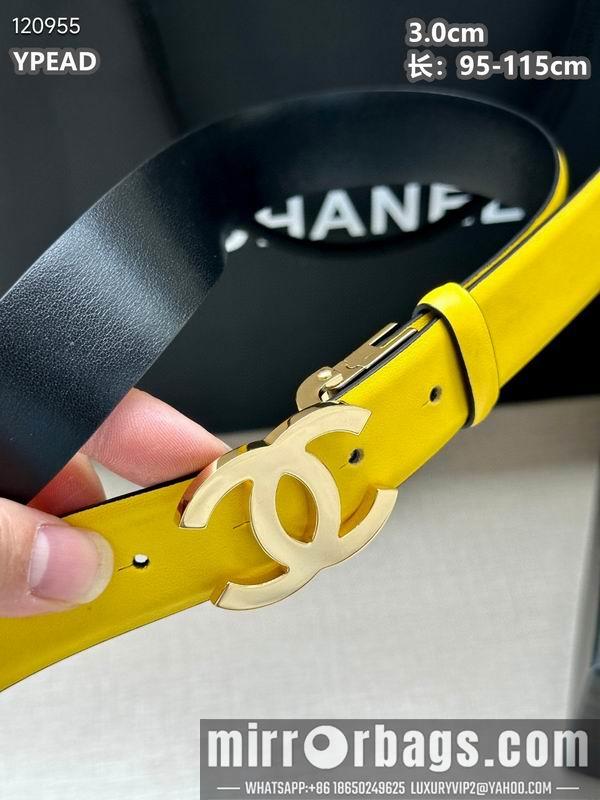 Chanel belt 30mmX95-115cm 8L072003