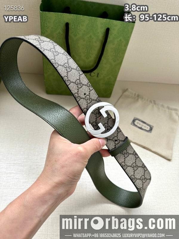 Gucci belt 38mmX95-125cm 8L08