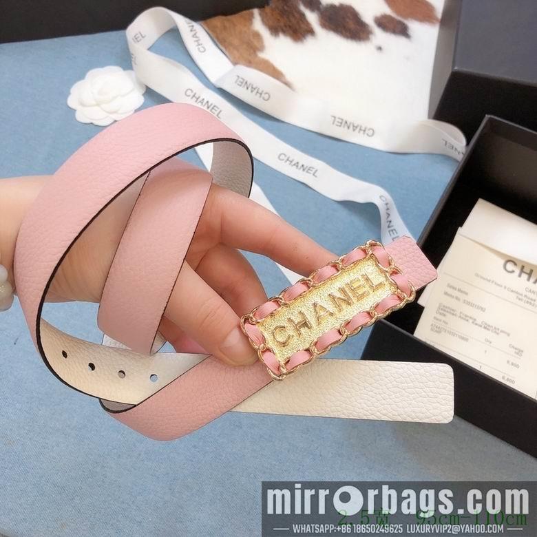 Chanel Belt 25mmX95-110CM C 7D526