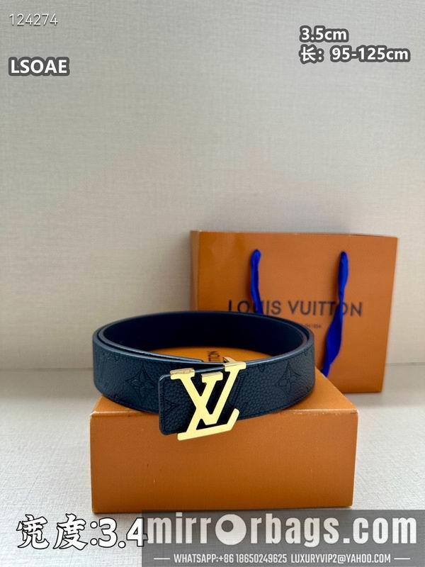 LV belt 35mmX95-125cm 8L08