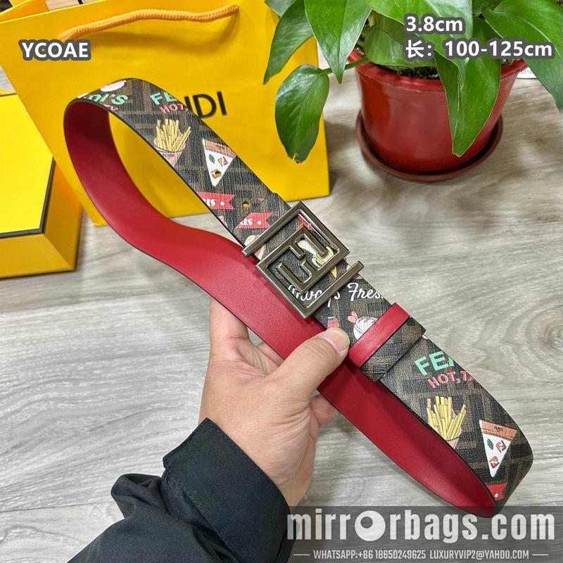 Fendi belt 38mmX100-125cm 8L33
