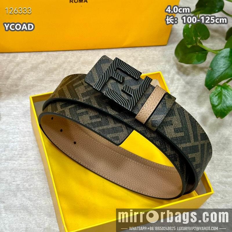 Fendi belt 40mmX100-125cm 8L09