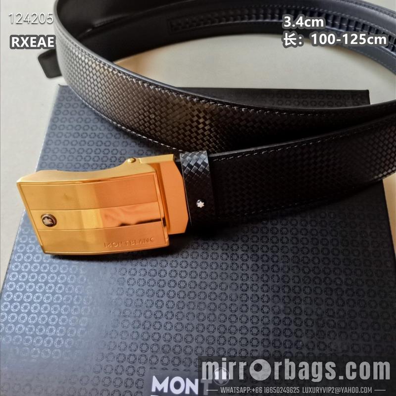 Montlanc belt 34mmX100-125cm 8L11
