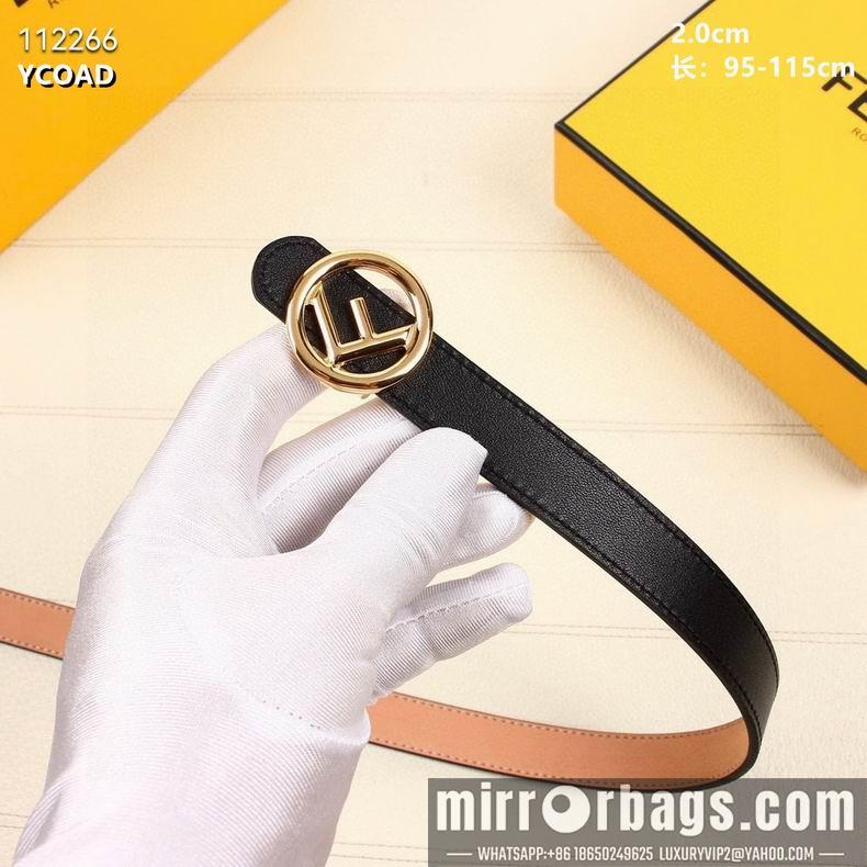 Fendi Belt 20mmX95-115CM 8L11