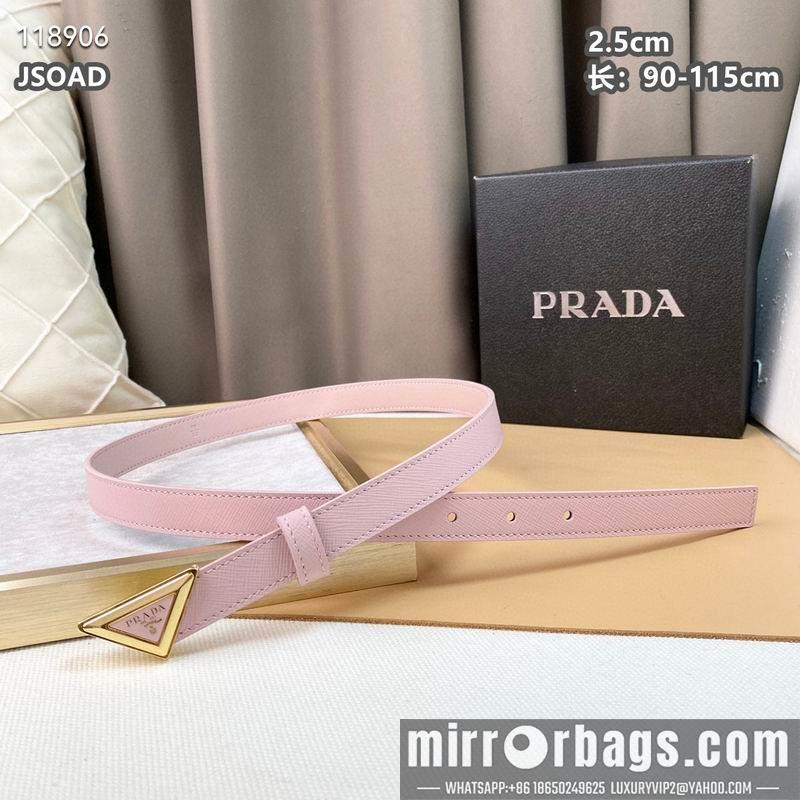 Prada belt 25mmX90-115cm 8L040801