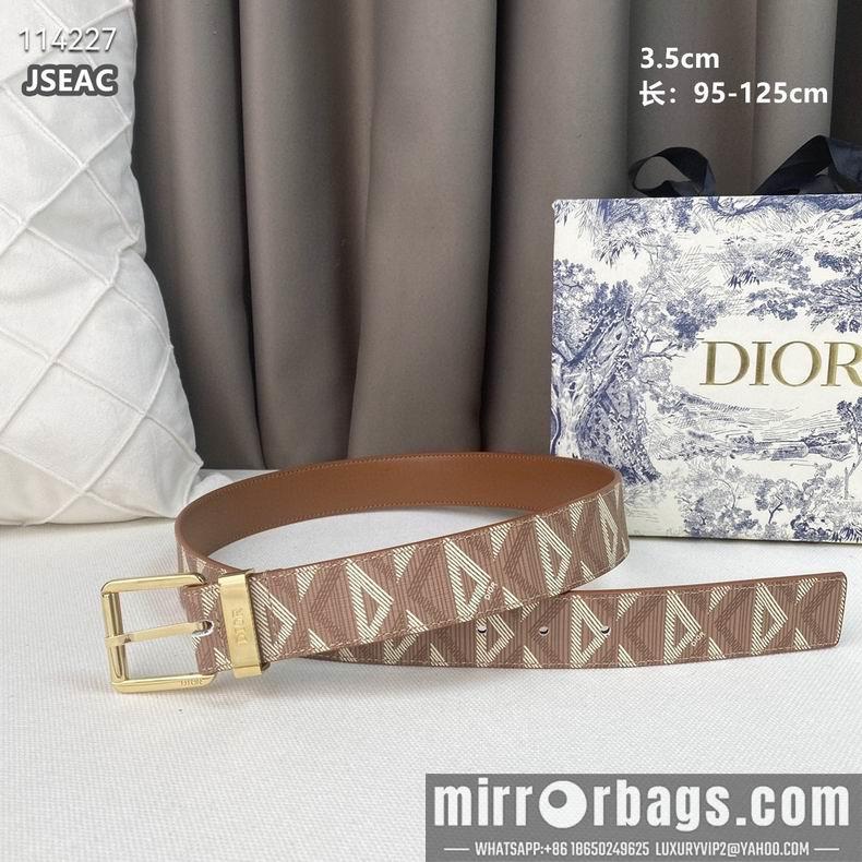 Dior Belt 35mm 95-125cm 8L13
