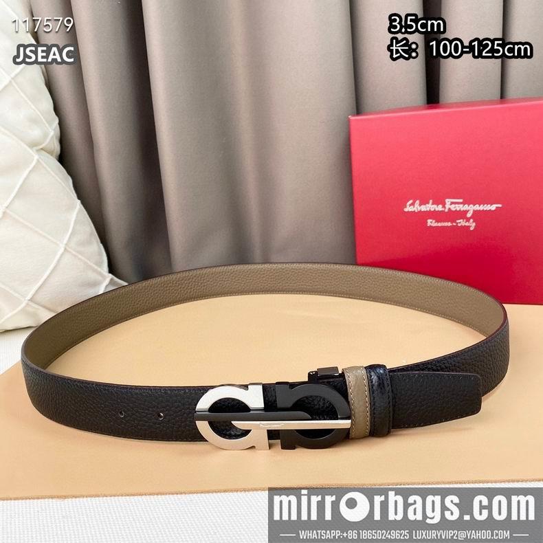 Ferragamo belt 35mmX100-125cm 8L06