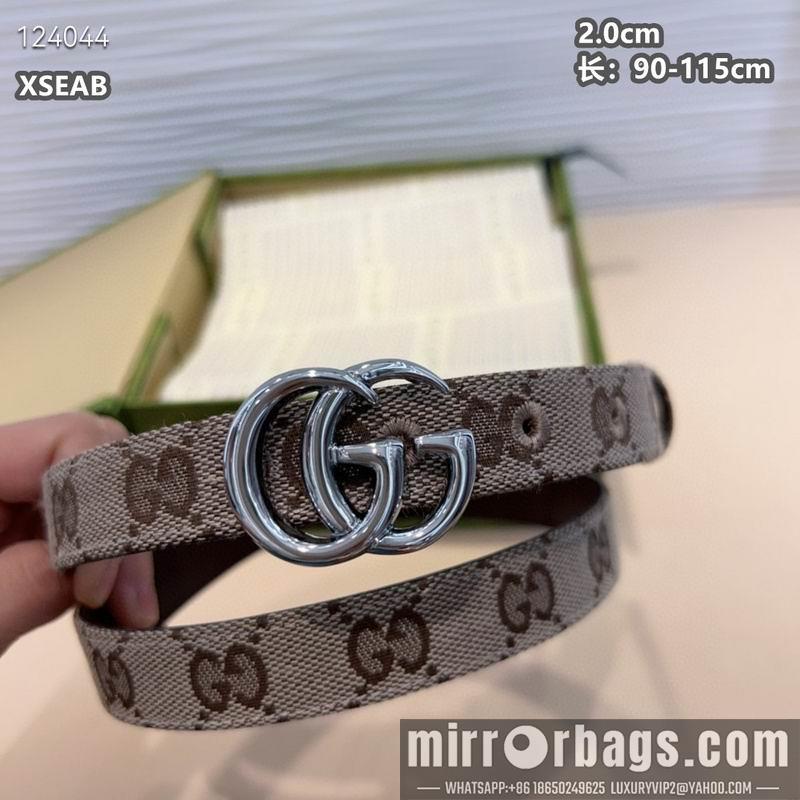Gucci belt 20mmX90-115cm 8L21