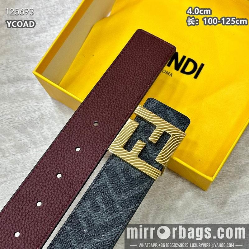 Fendi belt 40mmX100-125cm 8L26
