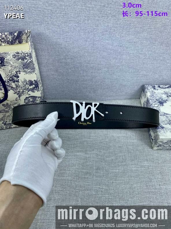 Dior belt 30mmX95-115cm 8L09