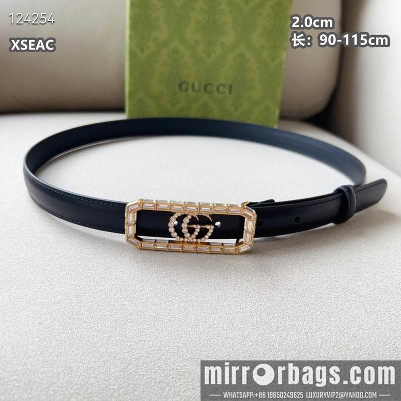 Gucci belt 20mmX90-115cm 8L17