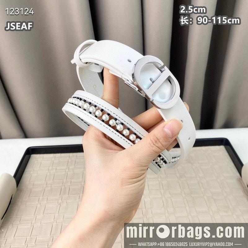 Dior belt 25mmX90-115cm 8L03