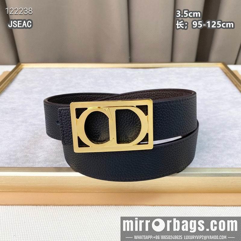 Dior belt 35mmX95-125cm 8L26