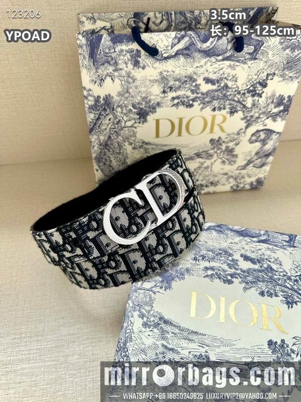 Dior belt 35mmX95-125cm 8L23