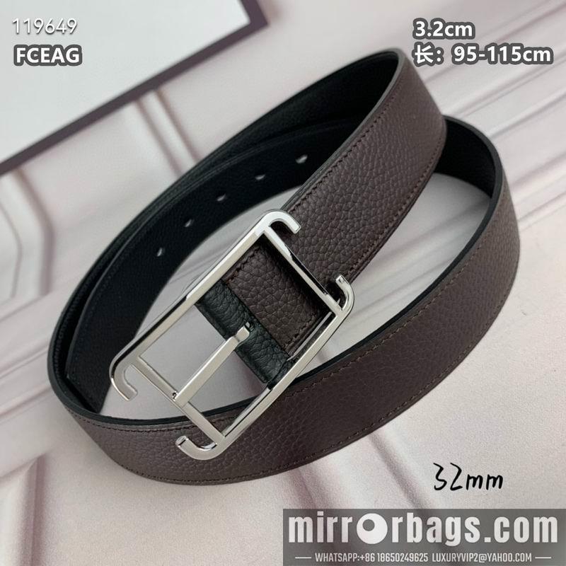 Hermes belt 32mmX95-115cm 8L040801